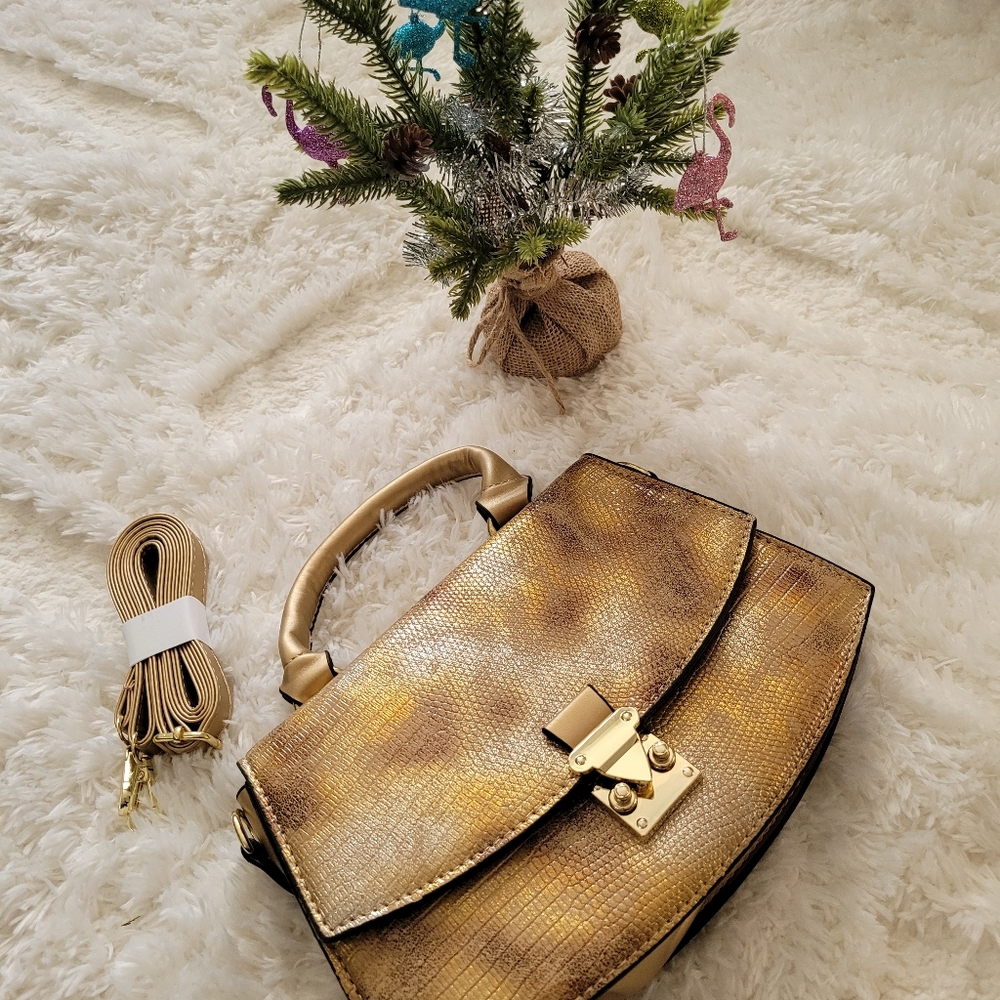 GOLD purse